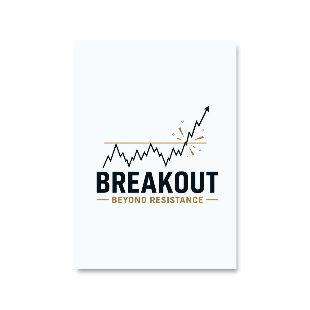 technofunda investing breakout beyond resistance poster wall art buy online india vivek mashrani tbt a4