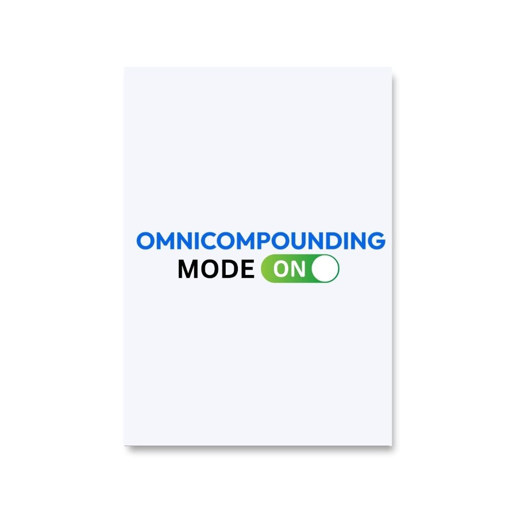 technofunda investing omnicompounding mode on poster wall art buy online india vivek mashrani tbt a4