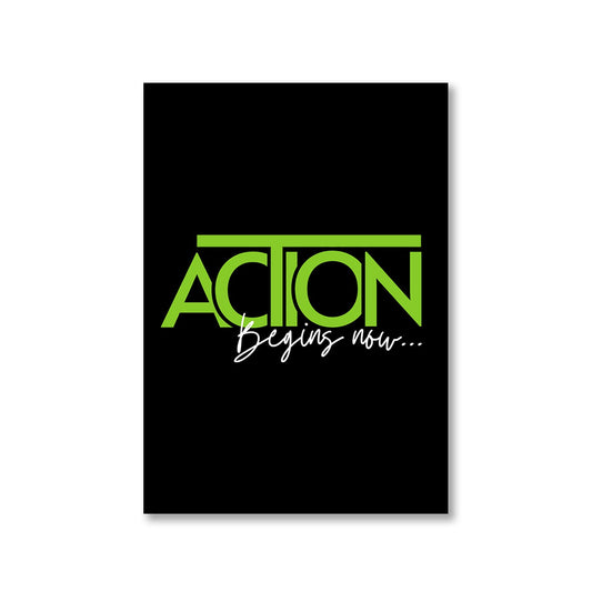 technofunda investing action begins now poster wall art buy online india vivek mashrani tbt a4