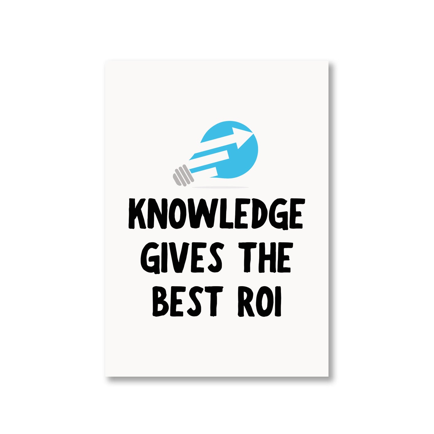 technofunda investing knowledge gives the best roi poster wall art buy online india vivek mashrani tbt a4