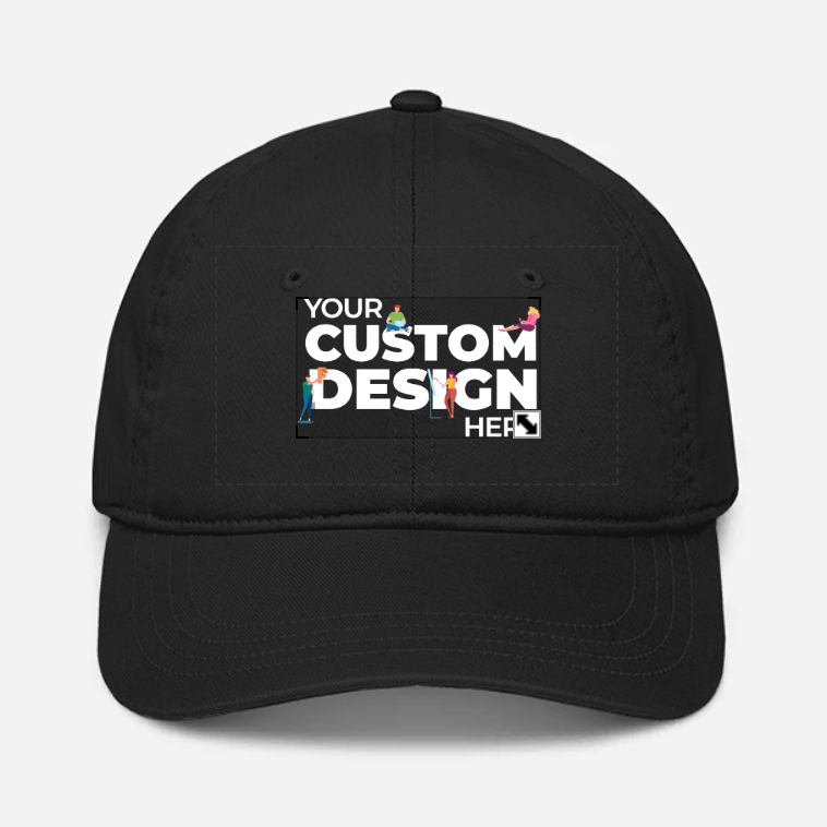 Black Customisable Cap