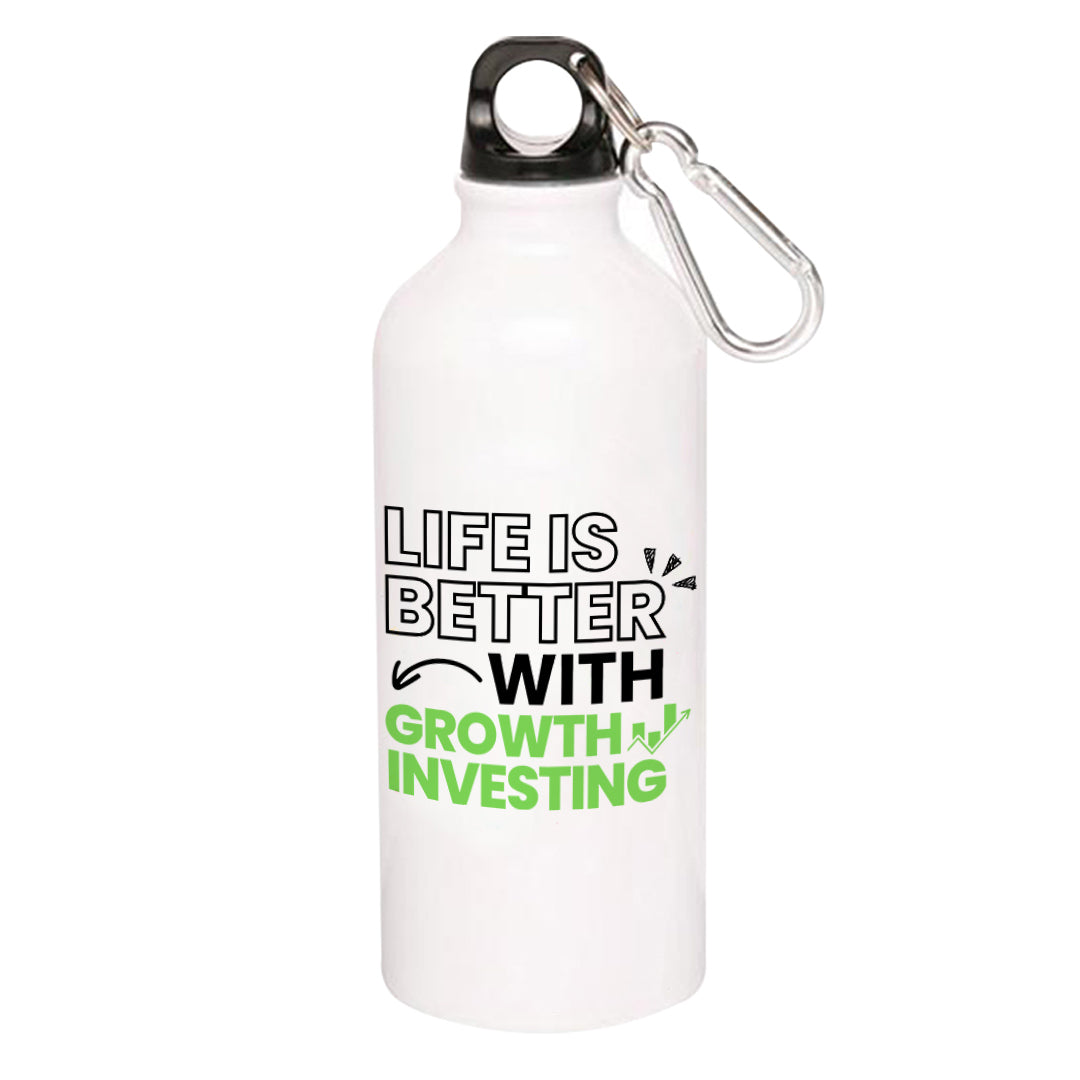 technofunda growth investing sipper steel water bottle flask gym shaker printed graphic stylish buy online india TechnoFunda Shop tbt men women girls boys unisex