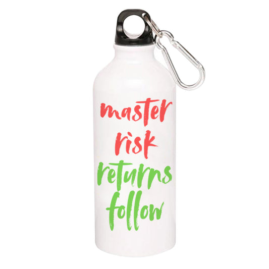 technofunda investing master risk returns follow sipper steel water bottle flask gym shaker finance stock equity compounding graphic stylish buy online india vivek mashrani tbt men women girls boys unisex