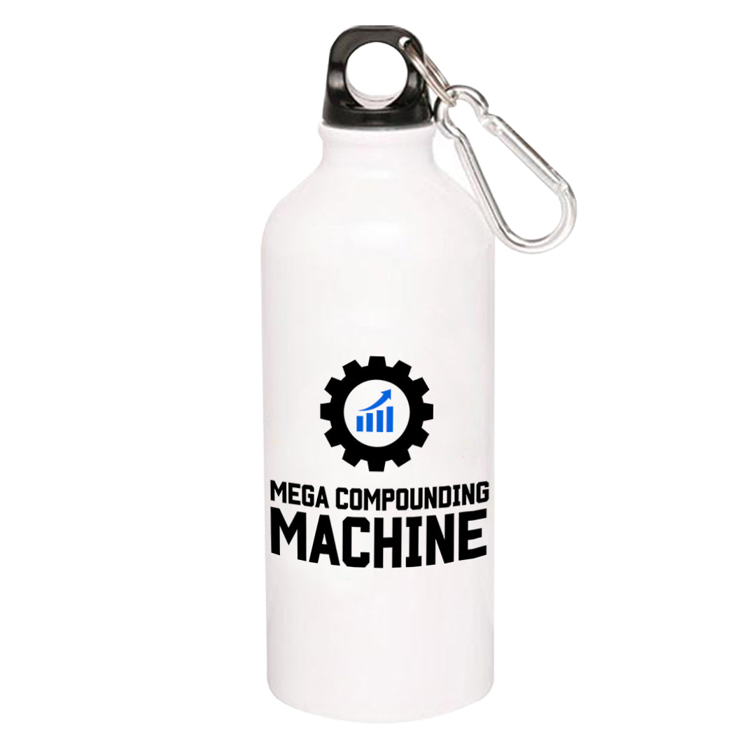 technofunda mega compounding machine sipper steel water bottle flask gym shaker printed graphic stylish buy online india TechnoFunda Shop tbt men women girls boys unisex