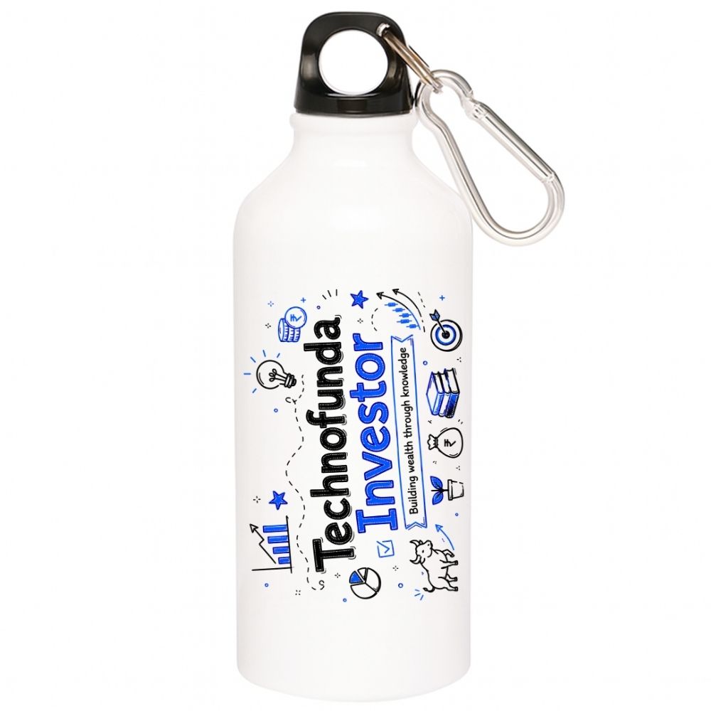 technofunda technofunda investor sipper steel water bottle flask gym shaker printed graphic stylish buy online india TechnoFunda Shop tbt men women girls boys unisex