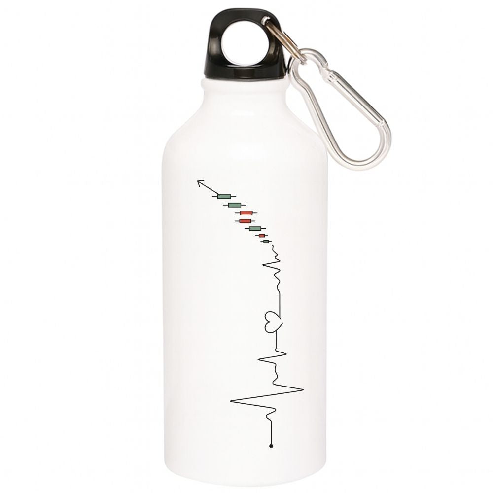 technofunda heartbeat of a investor sipper steel water bottle flask gym shaker printed graphic stylish buy online india TechnoFunda Shop tbt men women girls boys unisex