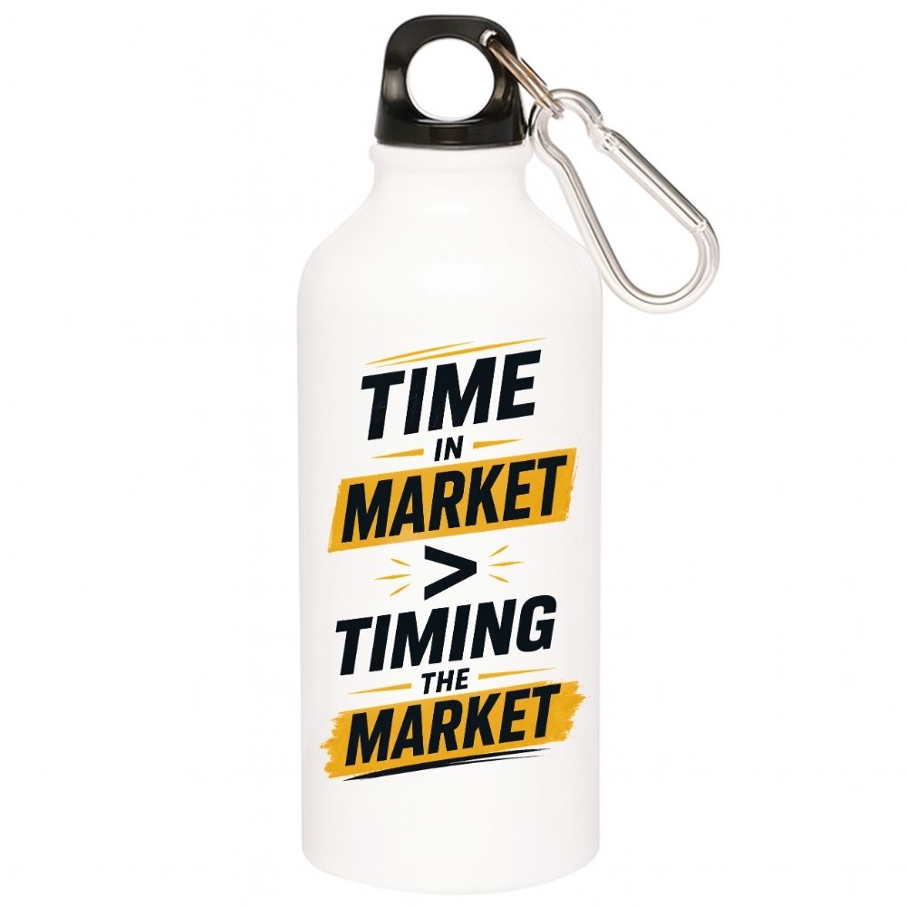 technofunda time in market > timing the market sipper steel water bottle flask gym shaker printed graphic stylish buy online india TechnoFunda Shop tbt men women girls boys unisex
