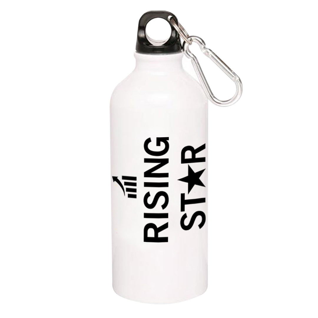 technofunda investing rising star sipper steel water bottle flask gym shaker finance stock equity compounding graphic stylish buy online india vivek mashrani tbt men women girls boys unisex