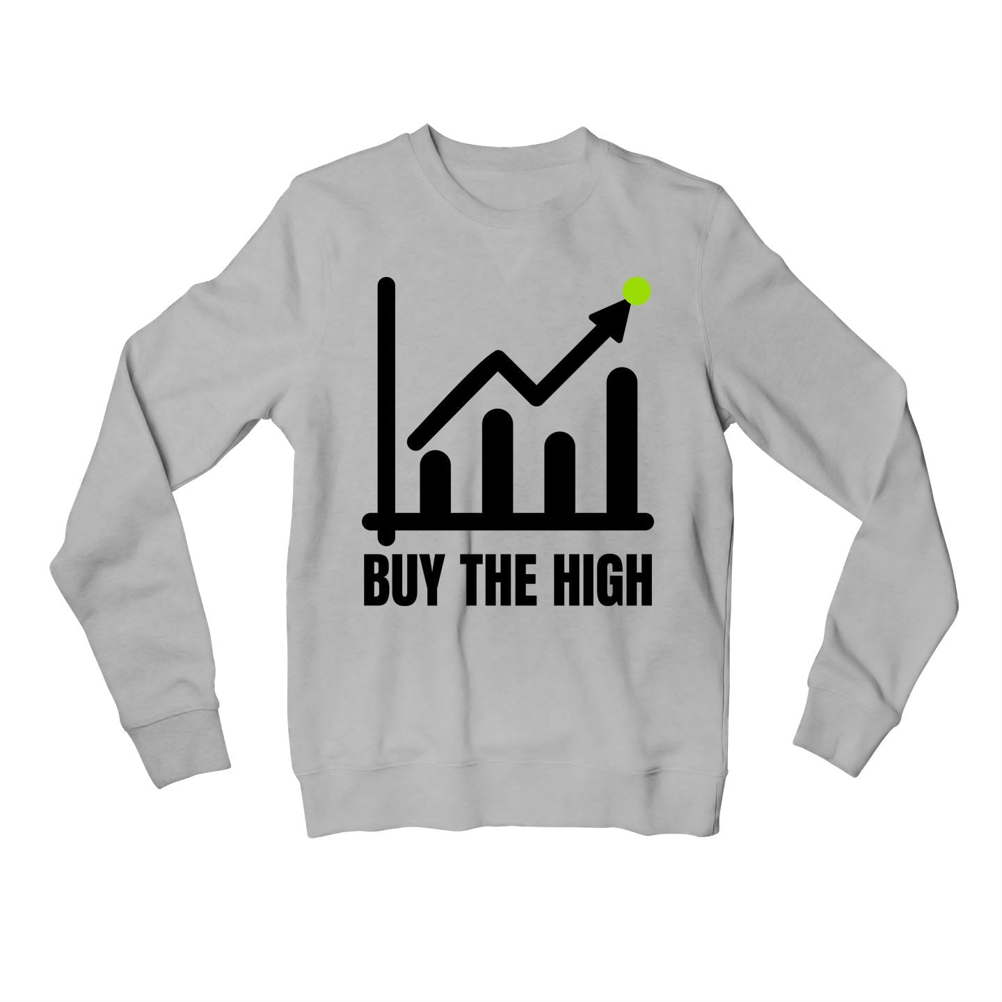 technofunda investing buy the high sweatshirt upper winterwear finance stock equity compounding graphic stylish buy online india vivek mashrani tbt men women girls boys unisex gray