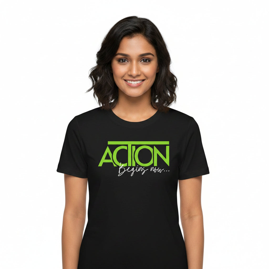TechnoFunda T shirt - Action Begins Now