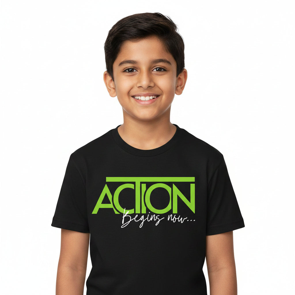 TechnoFunda T shirt - Action Begins Now
