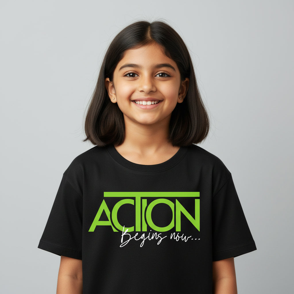 TechnoFunda T shirt - Action Begins Now