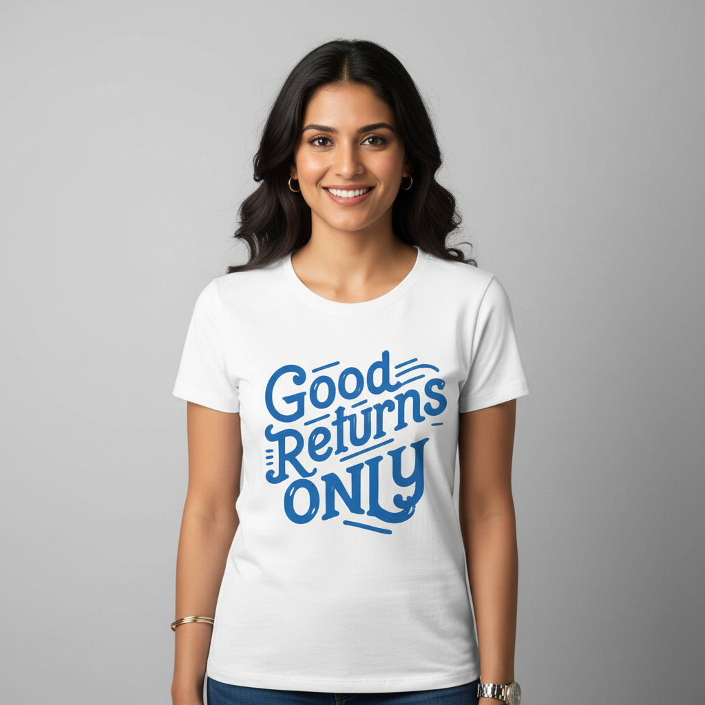 TechnoFunda T shirt - Good Returns Only