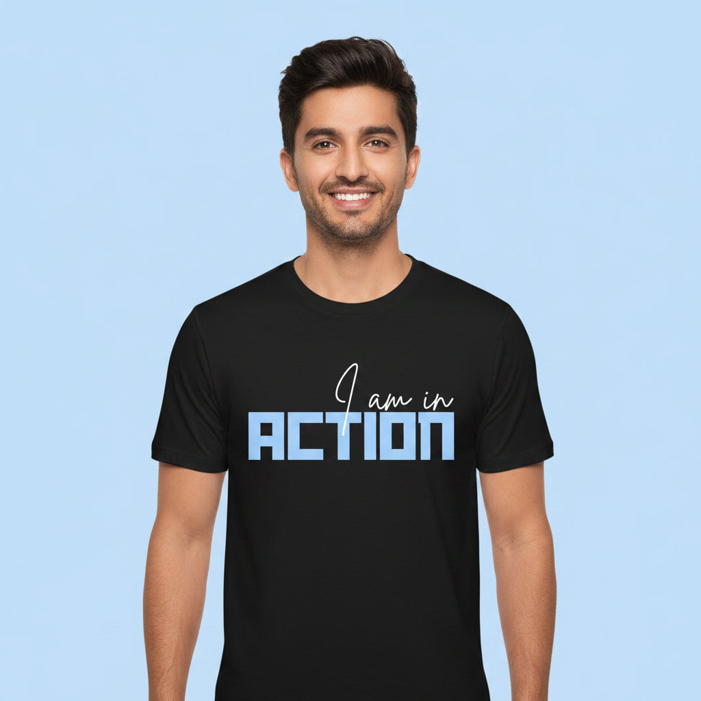 TechnoFunda T shirt - I Am In Action