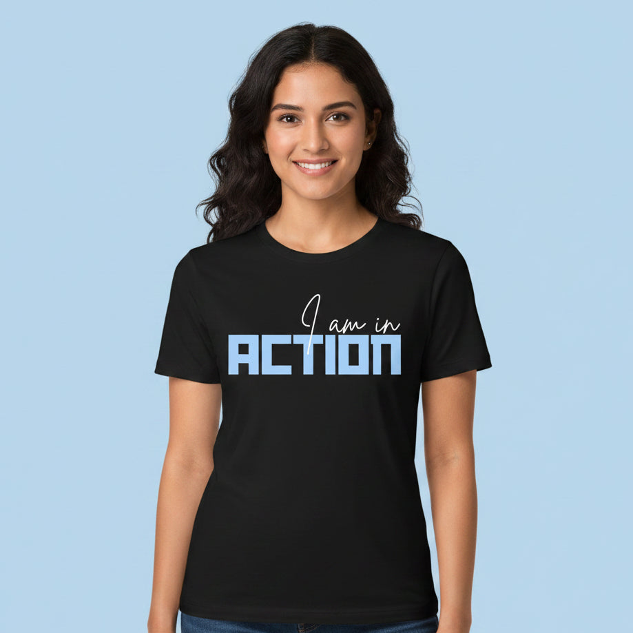 TechnoFunda T shirt - I Am In Action