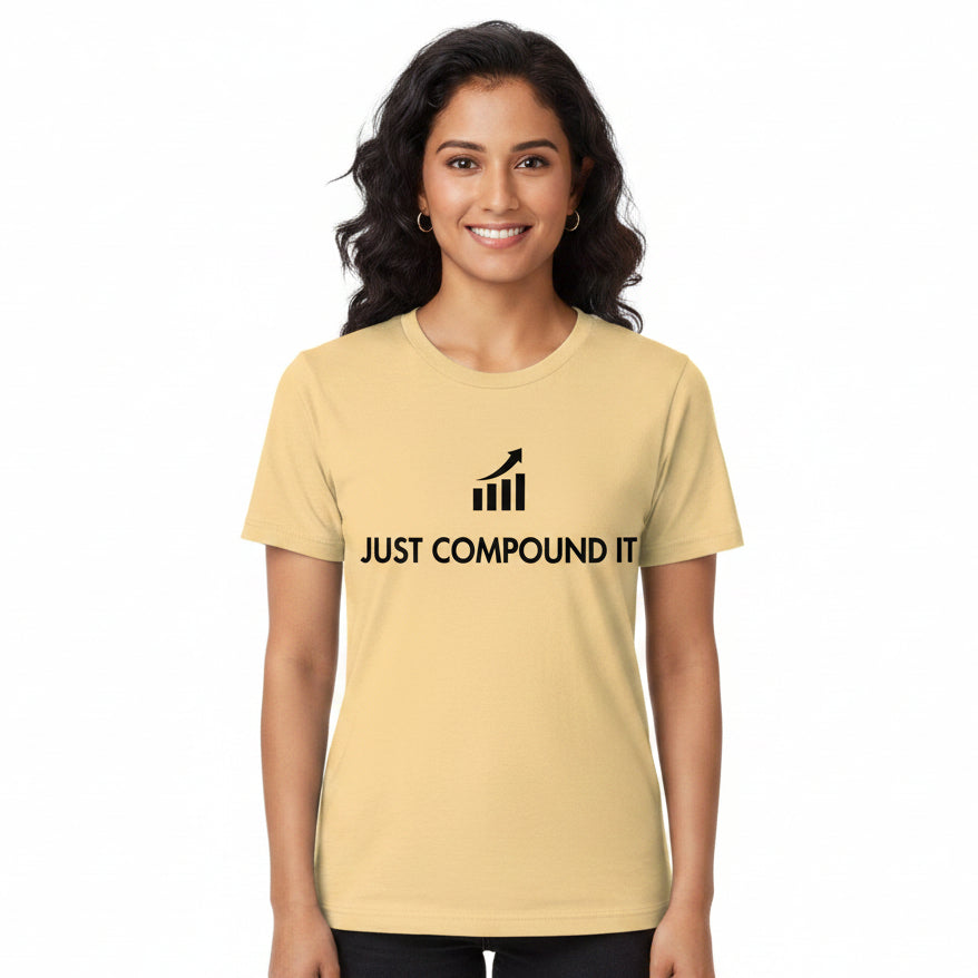 TechnoFunda T shirt - Just Compound It