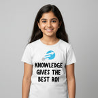 TechnoFunda T shirt - Knowledge Gives The Best ROI