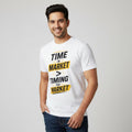 technofunda investing time in market > timing the market t-shirt finance stock equity compounding graphic stylish buy online india vivek mashrani tbt men women girls boys unisex beige
