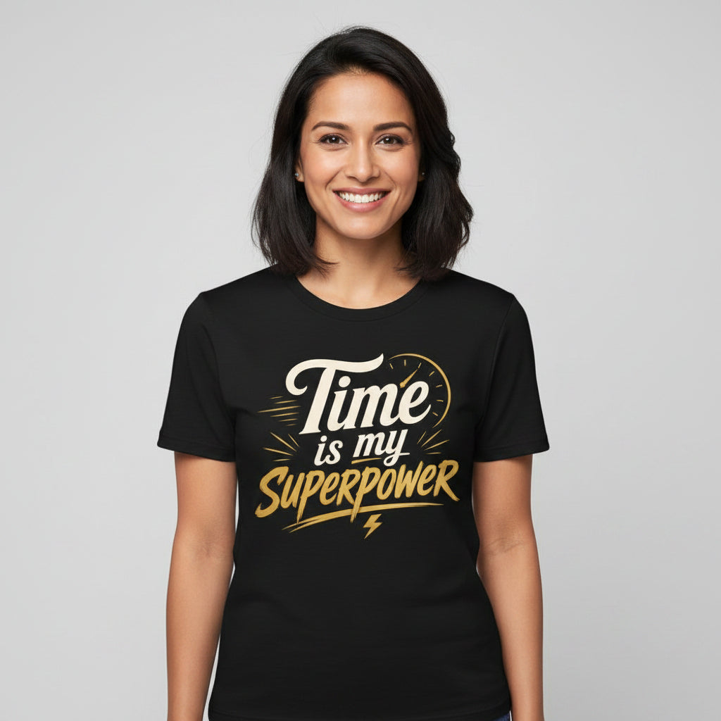 TechnoFunda T shirt - Time Is My Superpower