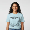 technofunda investing omnicompounding mode on: 1% better t-shirt finance stock equity compounding graphic stylish buy online india vivek mashrani tbt men women girls boys unisex beige