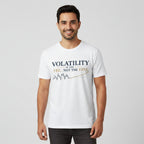 technofunda investing volatility is the fee, not the fine t-shirt finance stock equity compounding graphic stylish buy online india vivek mashrani tbt men women girls boys unisex beige
