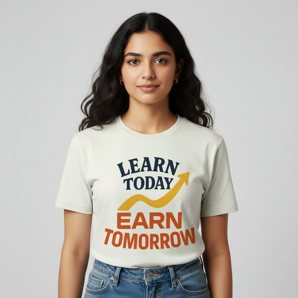 TechnoFunda T shirt - Learn Today Earn Tomorrow