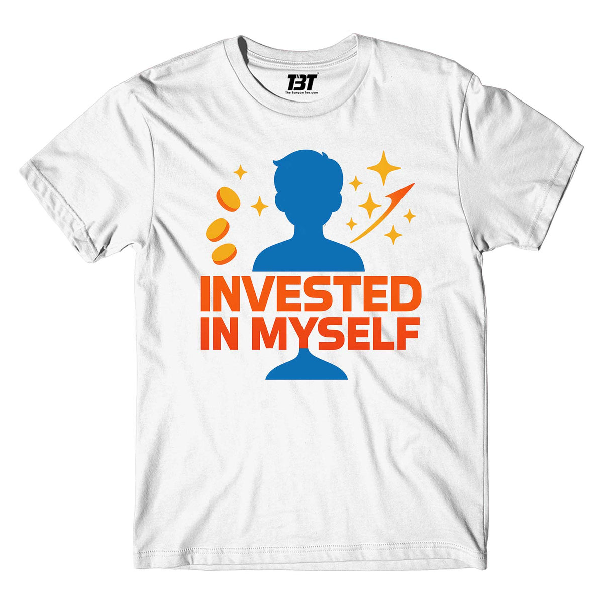 TechnoFunda T shirt - Invested In Myself