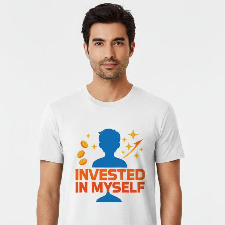 TechnoFunda T shirt - Invested In Myself