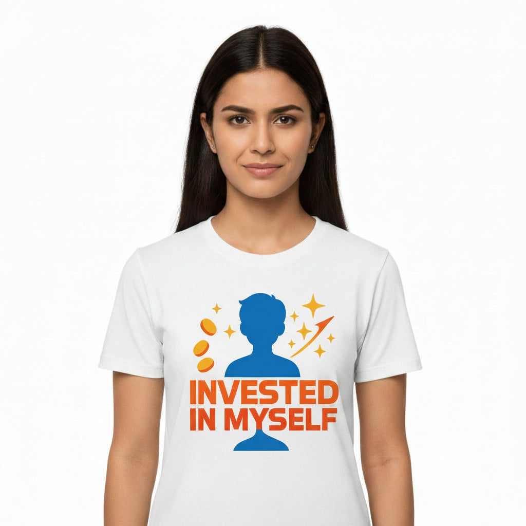 TechnoFunda T shirt - Invested In Myself