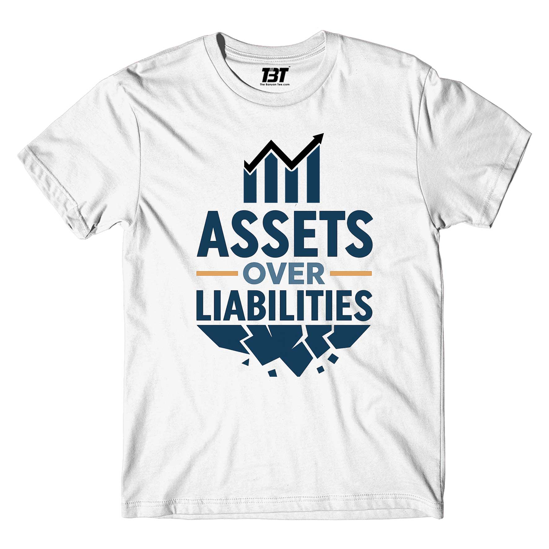 Buy TechnoFunda T shirt - Assets Over Liabilities