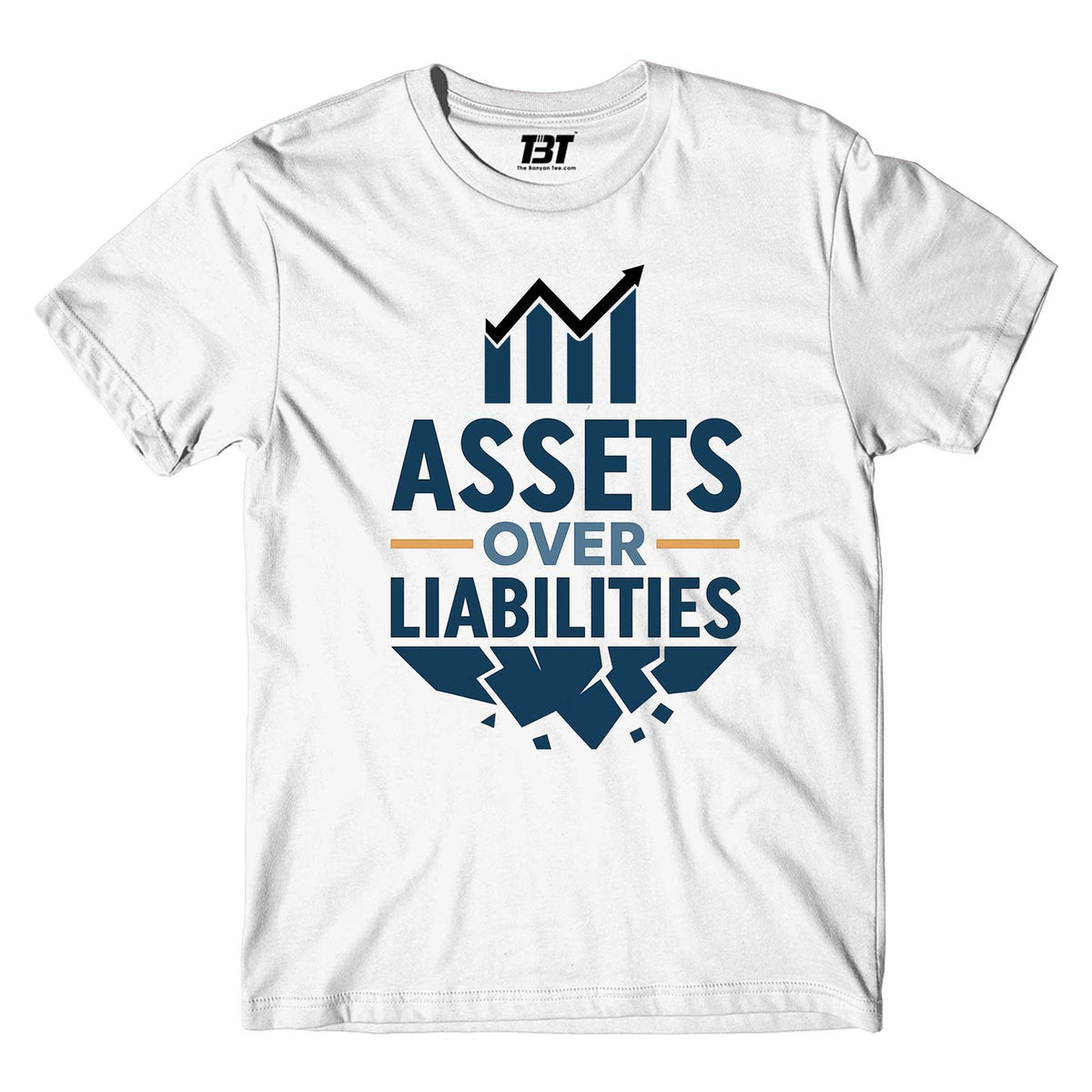 TechnoFunda T shirt - Assets Over Liabilities
