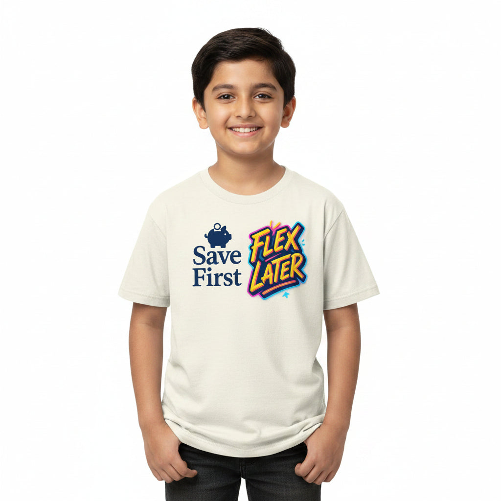 TechnoFunda T shirt - Save First Flex Later