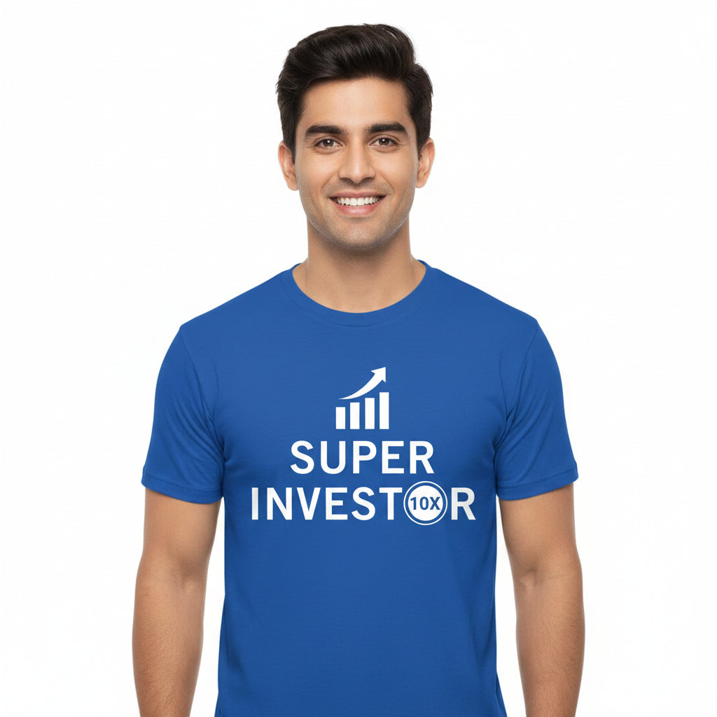TechnoFunda T shirt - Super Investor