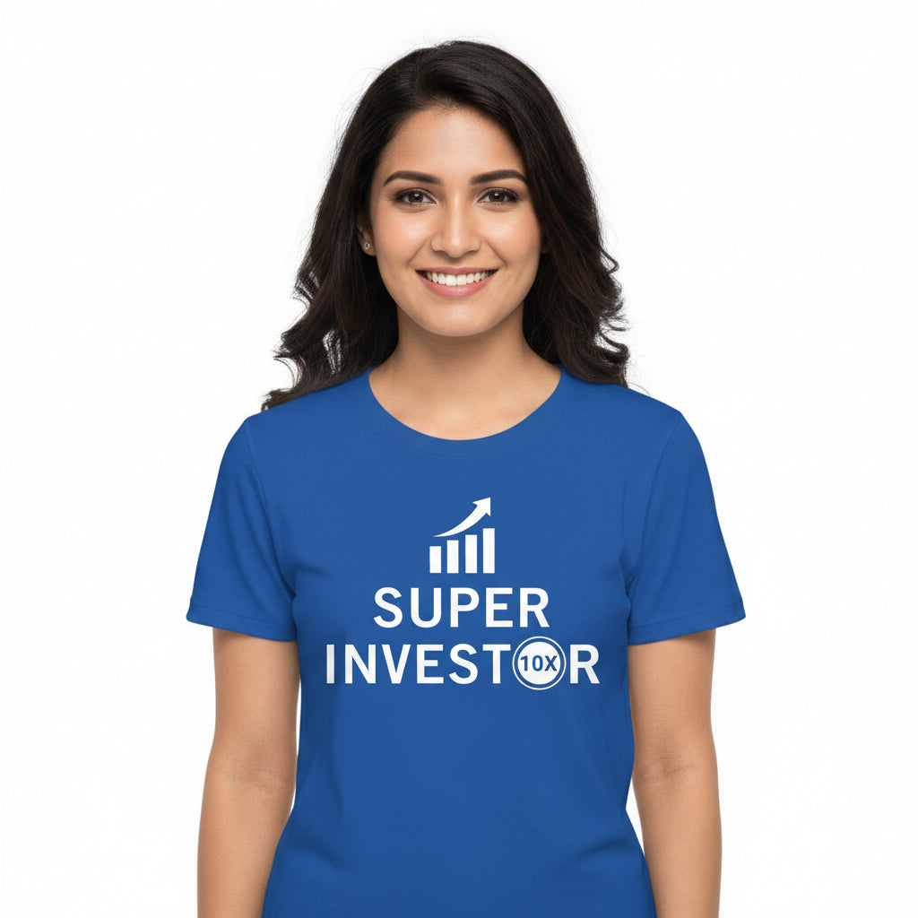 TechnoFunda T shirt - Super Investor