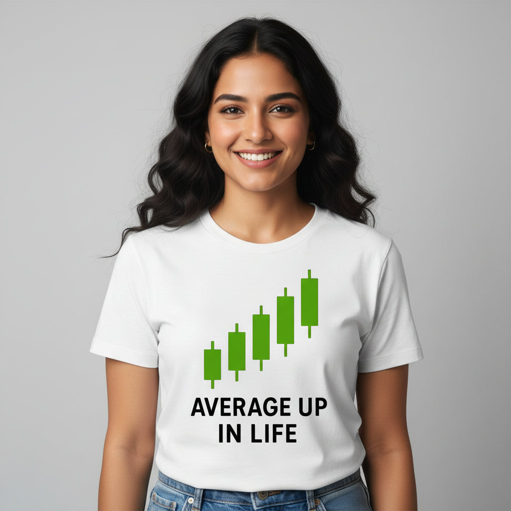 TechnoFunda T shirt - Average Up In Life
