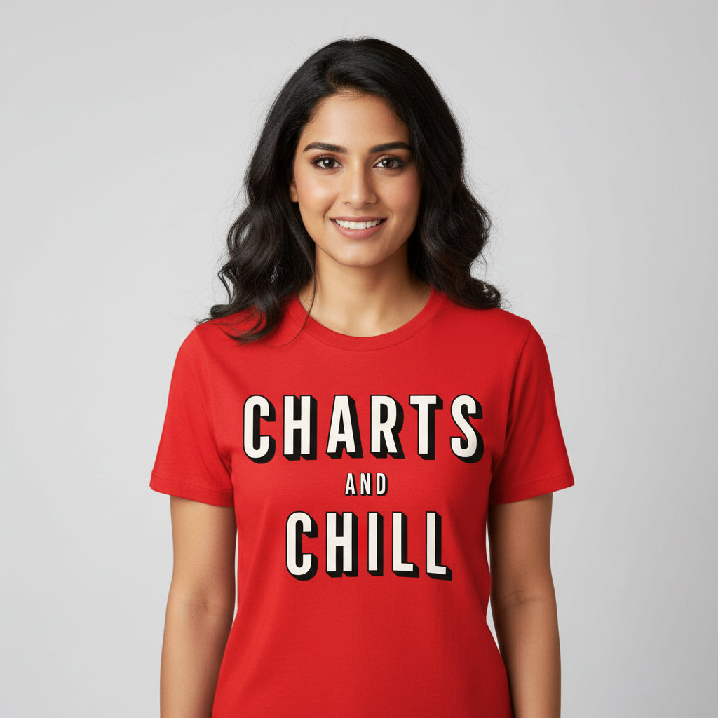 TechnoFunda T shirt - Charts & Chill