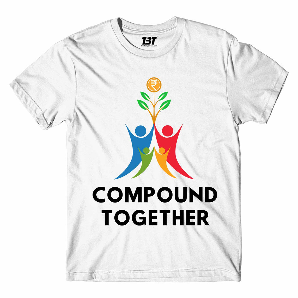 technofunda compound together t-shirt printed graphic stylish buy online india TechnoFunda Shop tbt men women girls boys unisex navy