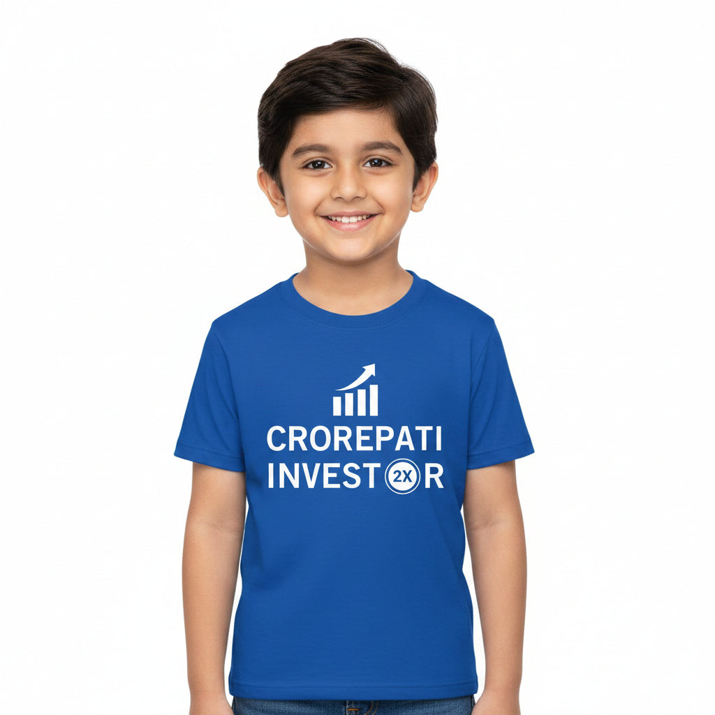 TechnoFunda T shirt - Crorepati Investor