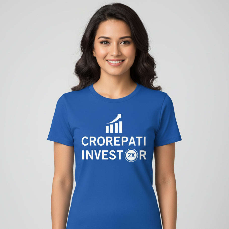 TechnoFunda T shirt - Crorepati Investor