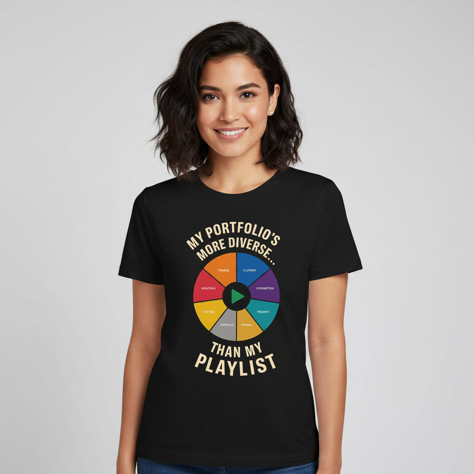TechnoFunda T shirt - Diverse Portfolio