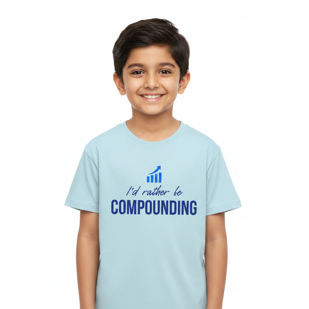 TechnoFunda T shirt - I'd Rather Be Compounding
