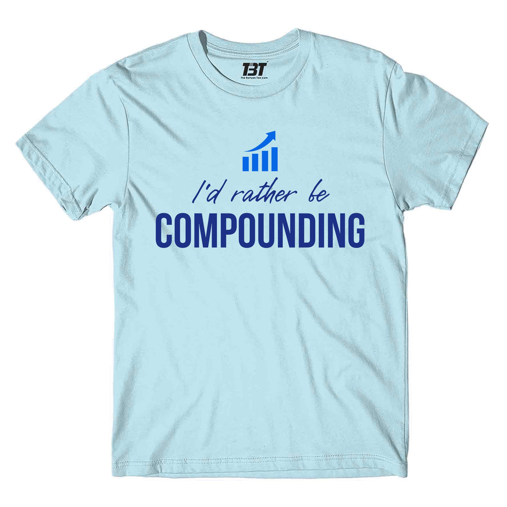 technofunda i'd rather be compounding t-shirt printed graphic stylish buy online india TechnoFunda Shop tbt men women girls boys unisex baby blue