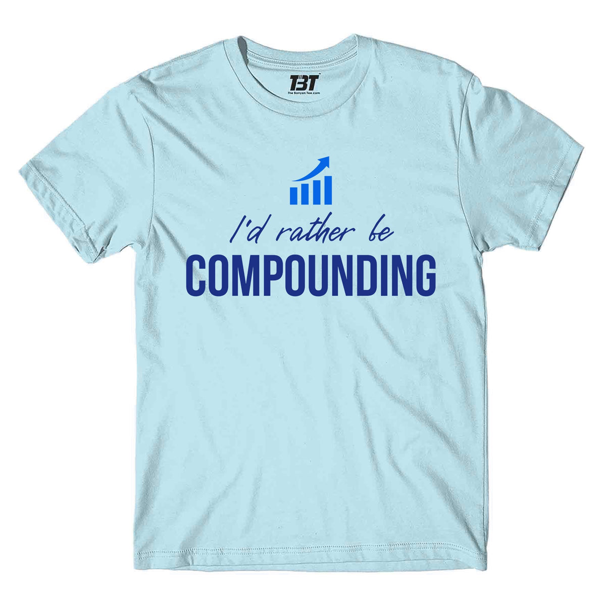 technofunda i'd rather be compounding t-shirt printed graphic stylish buy online india TechnoFunda Shop tbt men women girls boys unisex baby blue