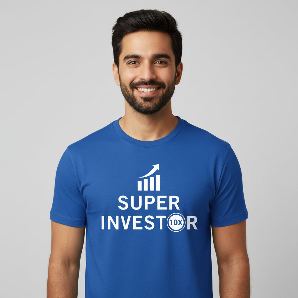 TechnoFunda T shirt - Super Investor