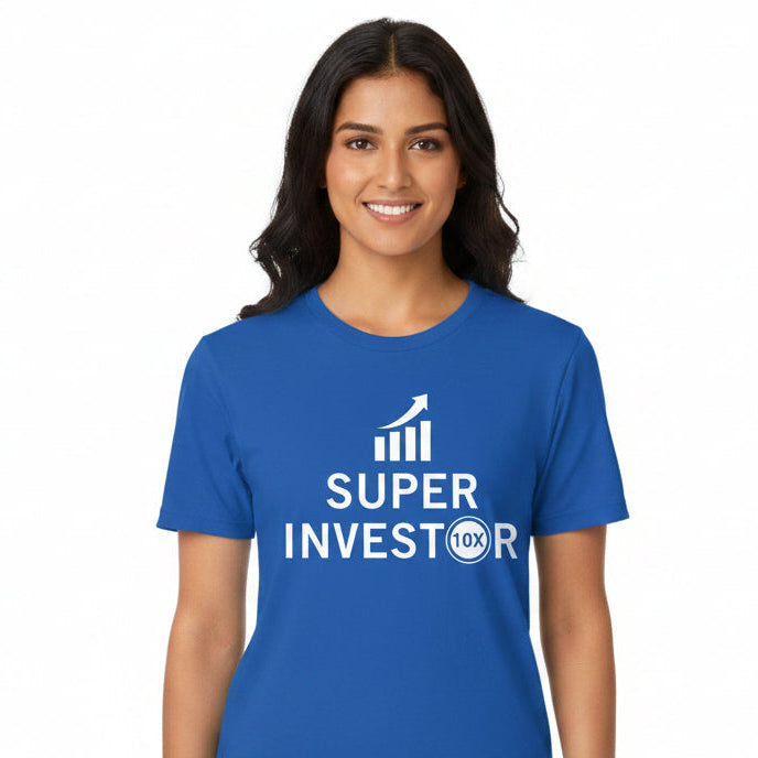 TechnoFunda T shirt - Super Investor