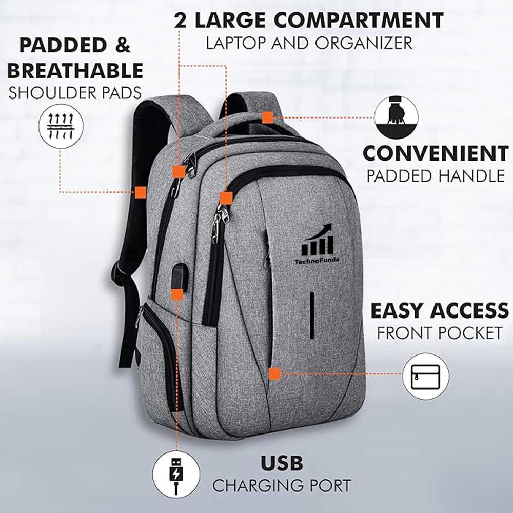 TechnoFunda Prominent Laptop Bag