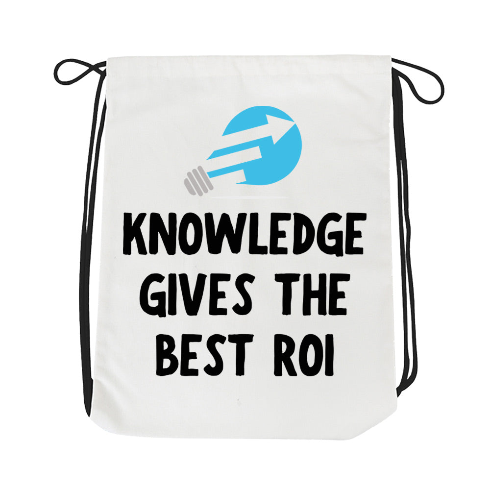 technofunda investing knowledge gives the best roi drawstring bag pin button finance stock equity compounding graphic stylish buy online india vivek mashrani tbt men women girls boys unisex