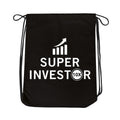 technofunda investing super investor drawstring bag pin button finance stock equity compounding graphic stylish buy online india vivek mashrani tbt men women girls boys unisex