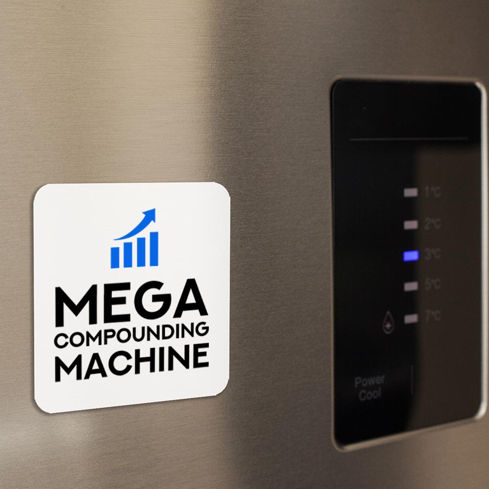 TechnoFunda Fridge Magnet - Mega Compounding Machine