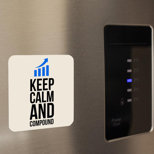 TechnoFunda Fridge Magnet - Keep Calm & Compound